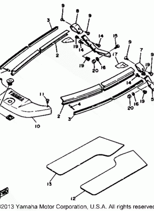 GUNWALE MAT