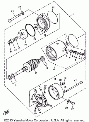 STARTING MOTOR