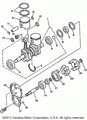 CRANKSHAFT PISTON