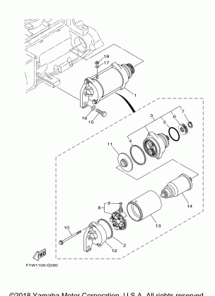 STARTING MOTOR