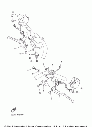 HANDLE SWITCH LEVER