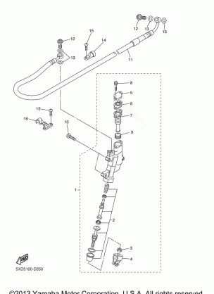 REAR MASTER CYLINDER