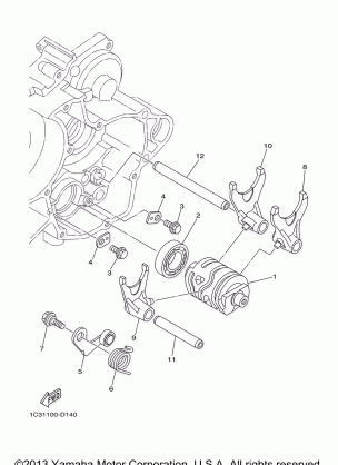 SHIFT CAM FORK