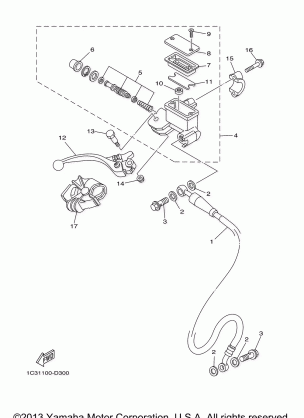 FRONT MASTER CYLINDER