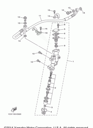 REAR MASTER CYLINDER