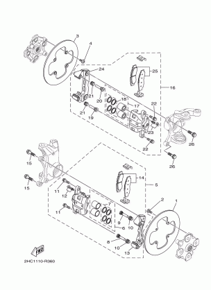 FRONT BRAKE CALIPER