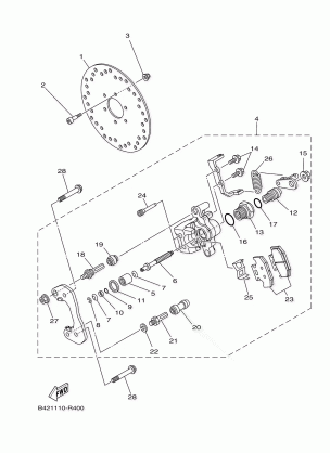 REAR BRAKE CALIPER 2