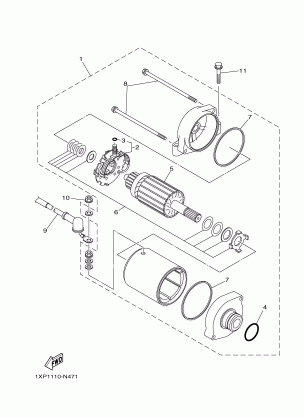 STARTING MOTOR