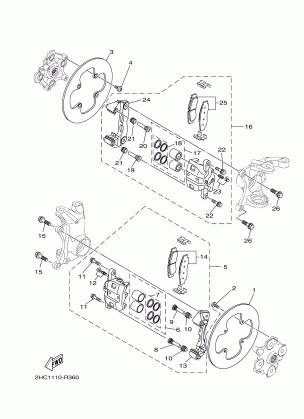 FRONT BRAKE CALIPER