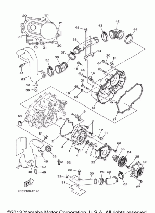 CRANKCASE COVER 1