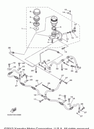 REAR MASTER CYLINDER