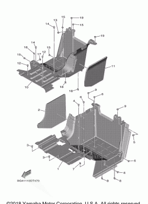 STAND FOOTREST 2