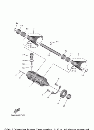 SHIFT CAM FORK