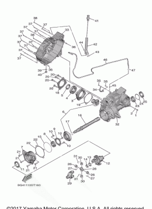 MIDDLE DRIVE GEAR