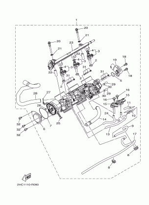 THROTTLE BODY ASSY 1