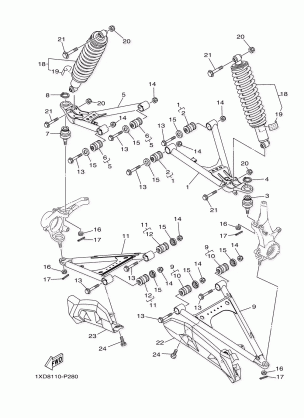 FRONT SUSPENSION WHEEL