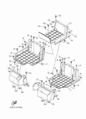 STAND FOOTREST 2