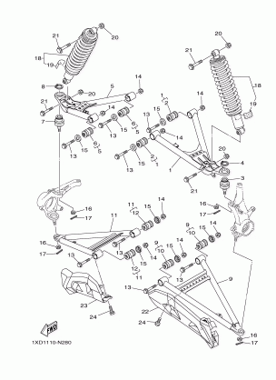 FRONT SUSPENSION WHEEL