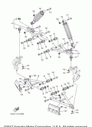 FRONT SUSPENSION WHEEL