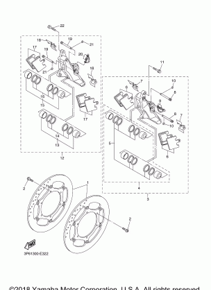 FRONT BRAKE CALIPER