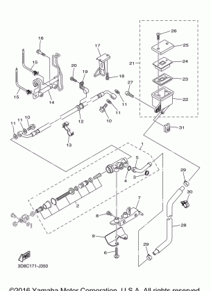 REAR MASTER CYLINDER